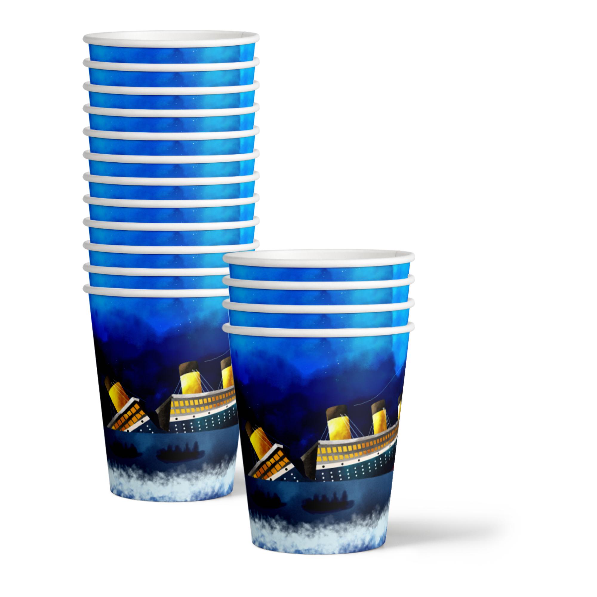 Titanic Birthday Party Tableware Kit For 16 Guests