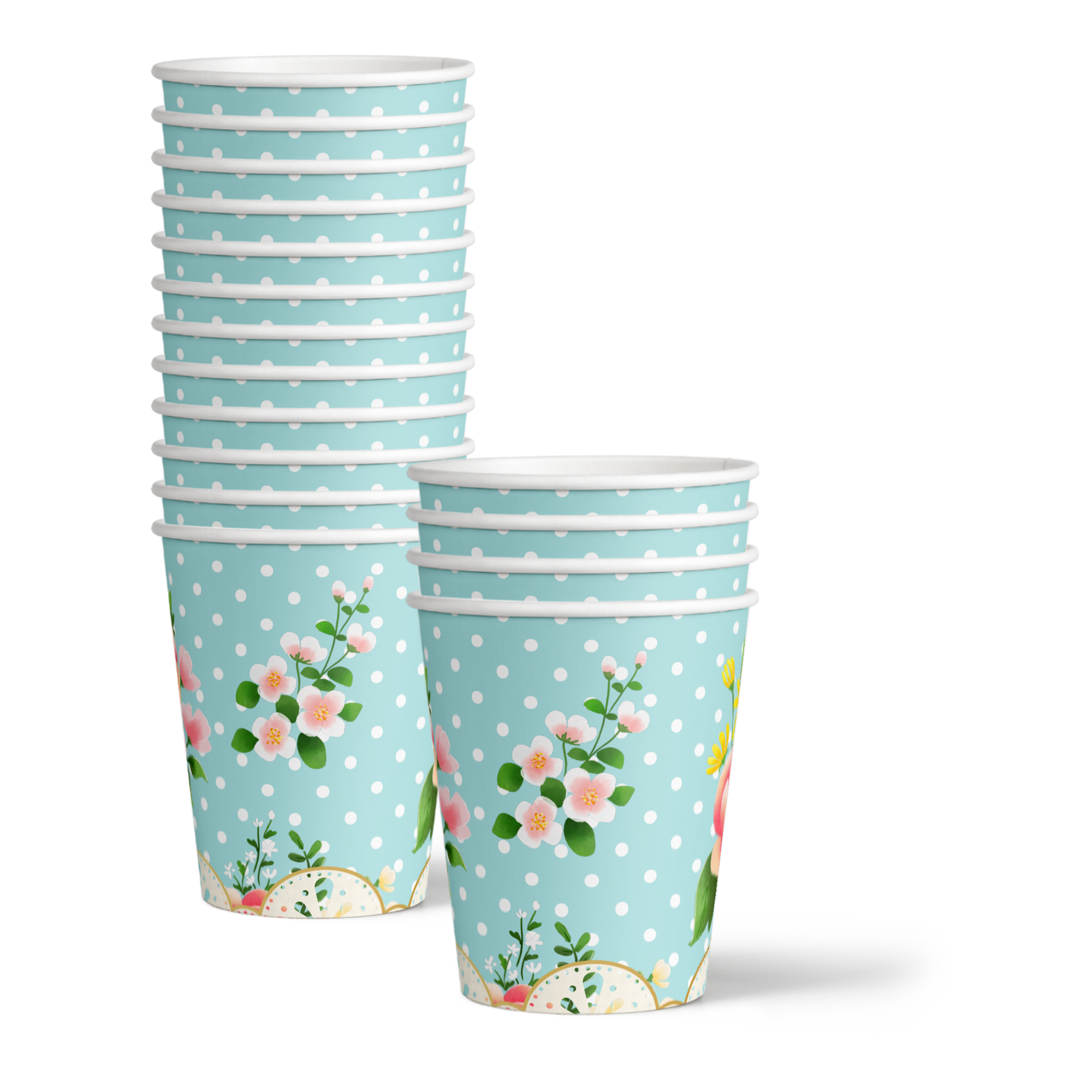 Par-Tea (Tea Party) Birthday Party Tableware Kit For 16 Guests