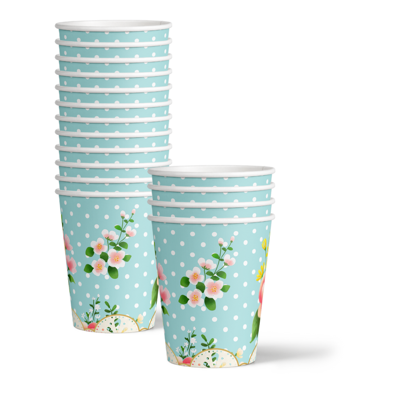 Par-Tea (Tea Party) Birthday Party Tableware Kit For 16 Guests
