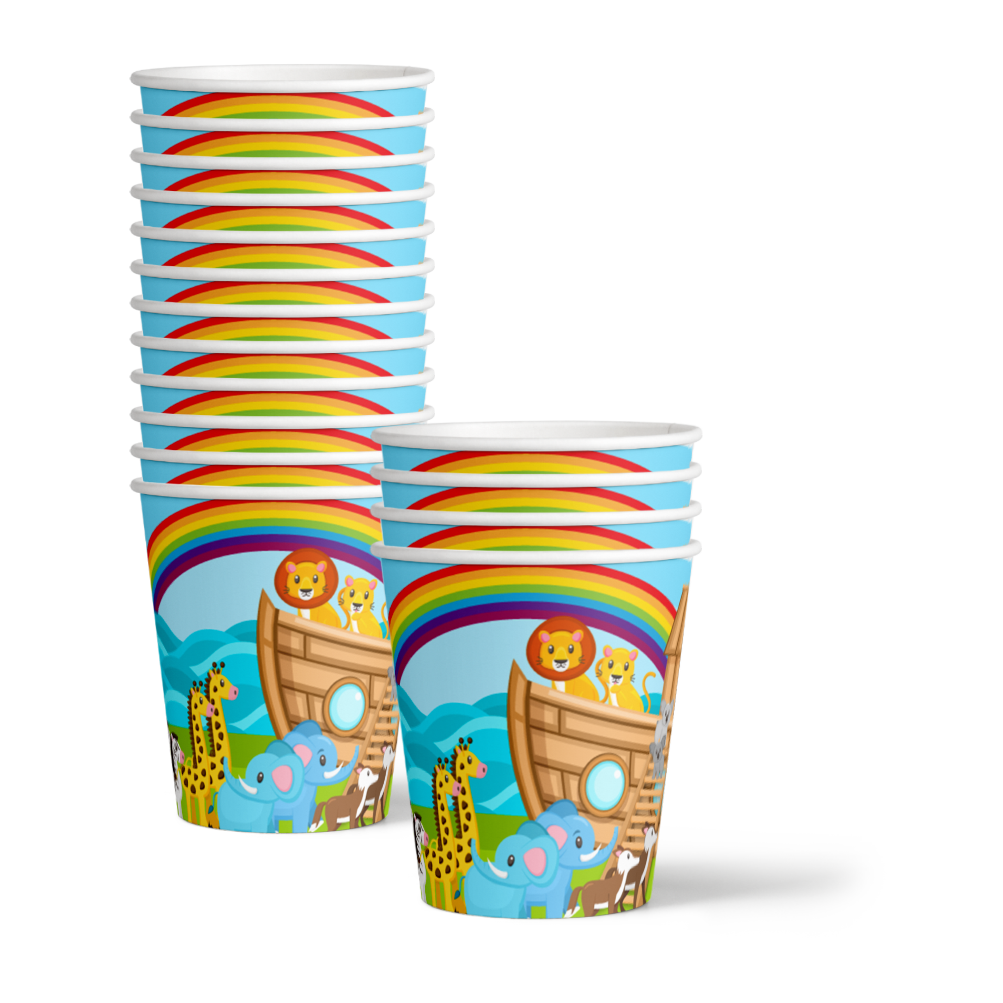 Noahs Ark Birthday Party Tableware Kit For 16 Guests - BirthdayGalore.com