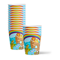 Noahs Ark Birthday Party Tableware Kit For 16 Guests - BirthdayGalore.com