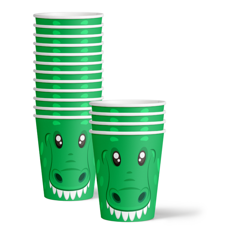 Alligator Birthday Party Tableware Kit For 16 Guests