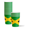 Jamaican Flag Birthday Party Tableware Kit For 16 Guests