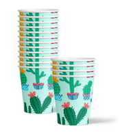 Cactus Birthday Party Tableware Kit For 16 Guests - BirthdayGalore.com