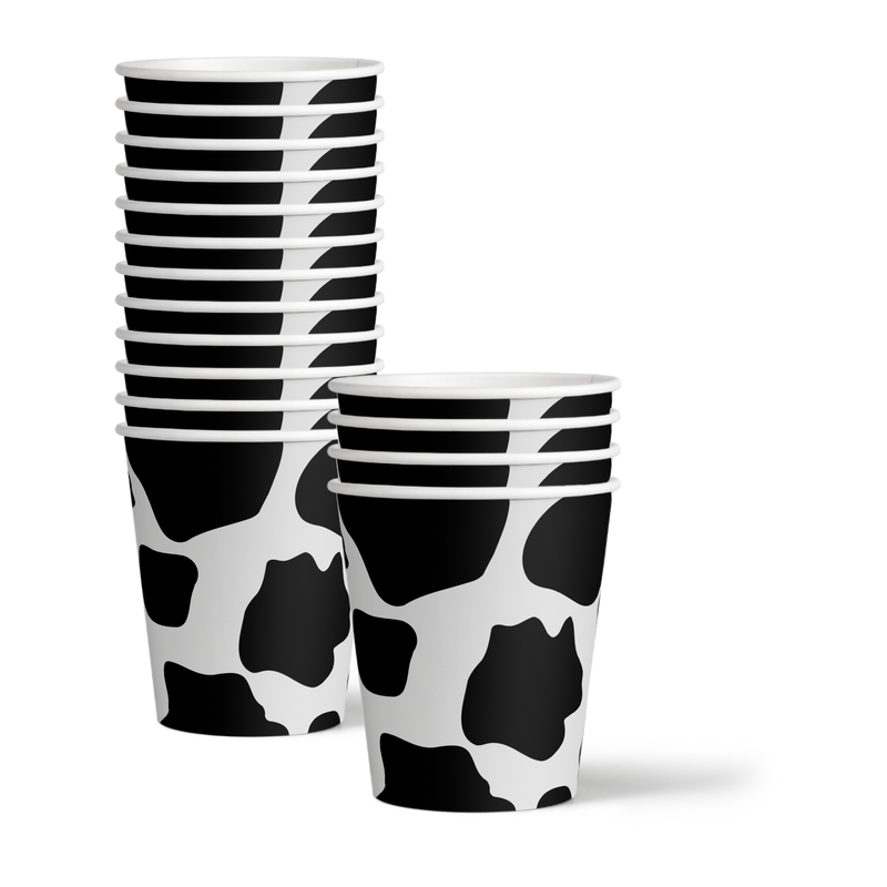 Cow Birthday Party Tableware Kit For 16 Guests - BirthdayGalore.com