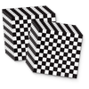 Checkered Flag Birthday Party Tableware Kit For 16 Guests - BirthdayGalore.com