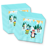 Penguins Birthday Party Tableware Kit For 16 Guests - BirthdayGalore.com