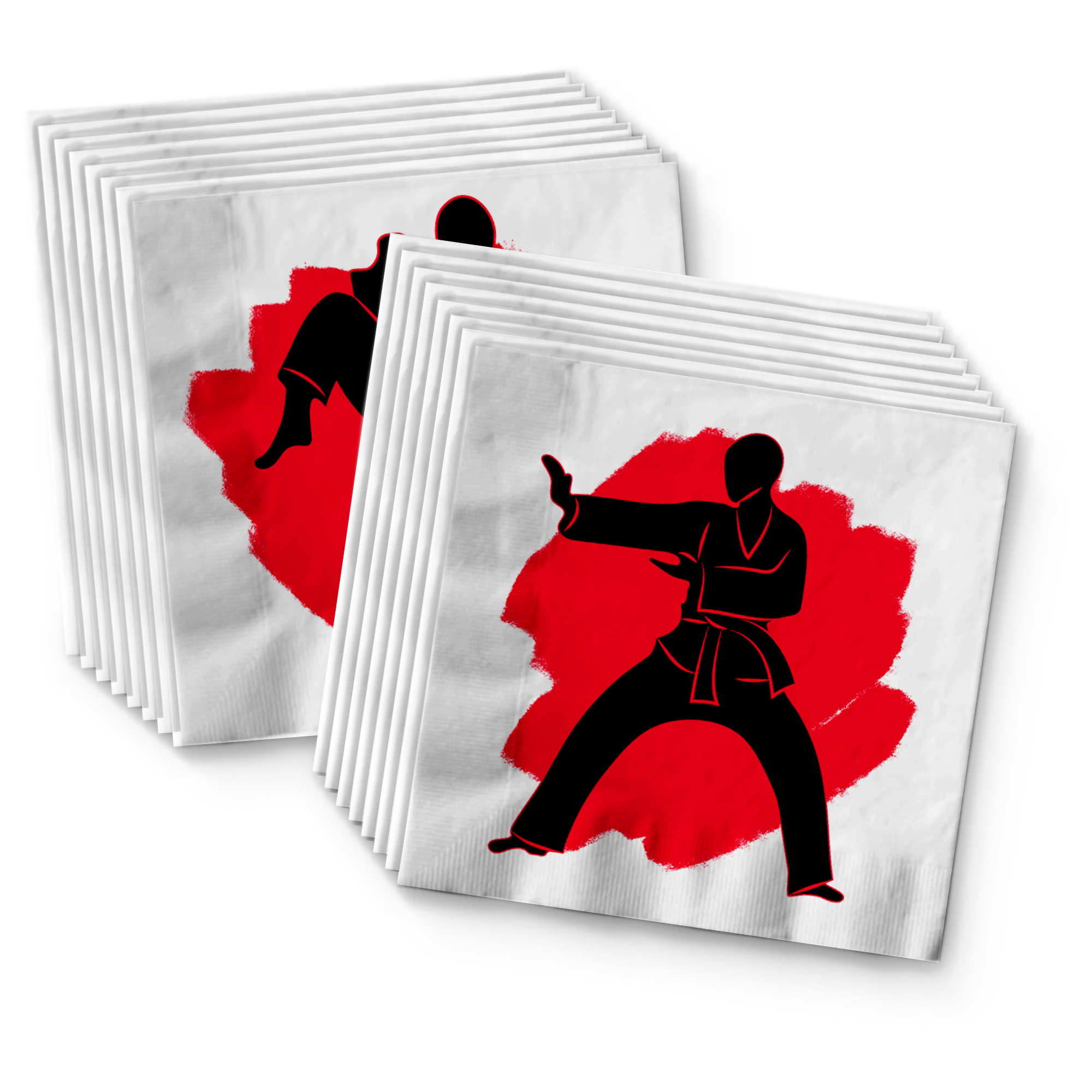 Karate Birthday Party Tableware Kit For 16 Guests