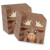 Moose Birthday Party Tableware Kit For 16 Guests