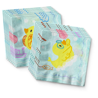 Rubber Ducky Birthday Party Tableware Kit For 16 Guests