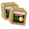 Softball Birthday Party Tableware Kit For 16 Guests - BirthdayGalore.com