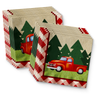 Red Vintage Pickup Truck Birthday Party Tableware Kit For 16 Guests