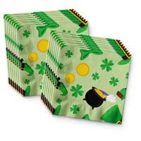 Saint Patricks Day Birthday Party Tableware Kit For 16 Guests
