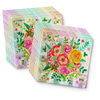 Floral Giraffe Birthday Party Tableware Kit For 16 Guests