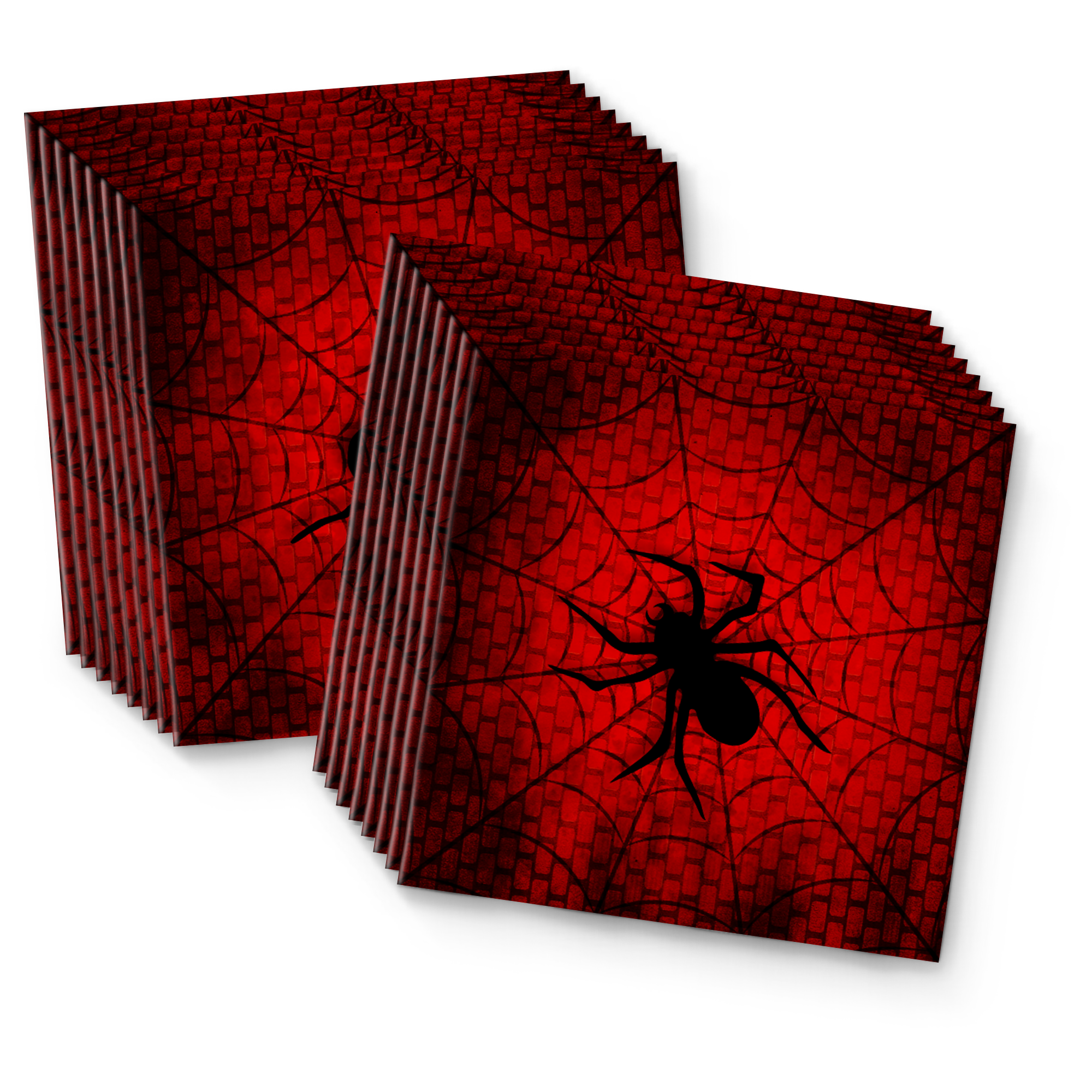Spiderweb Birthday Party Tableware Kit For 16 Guests