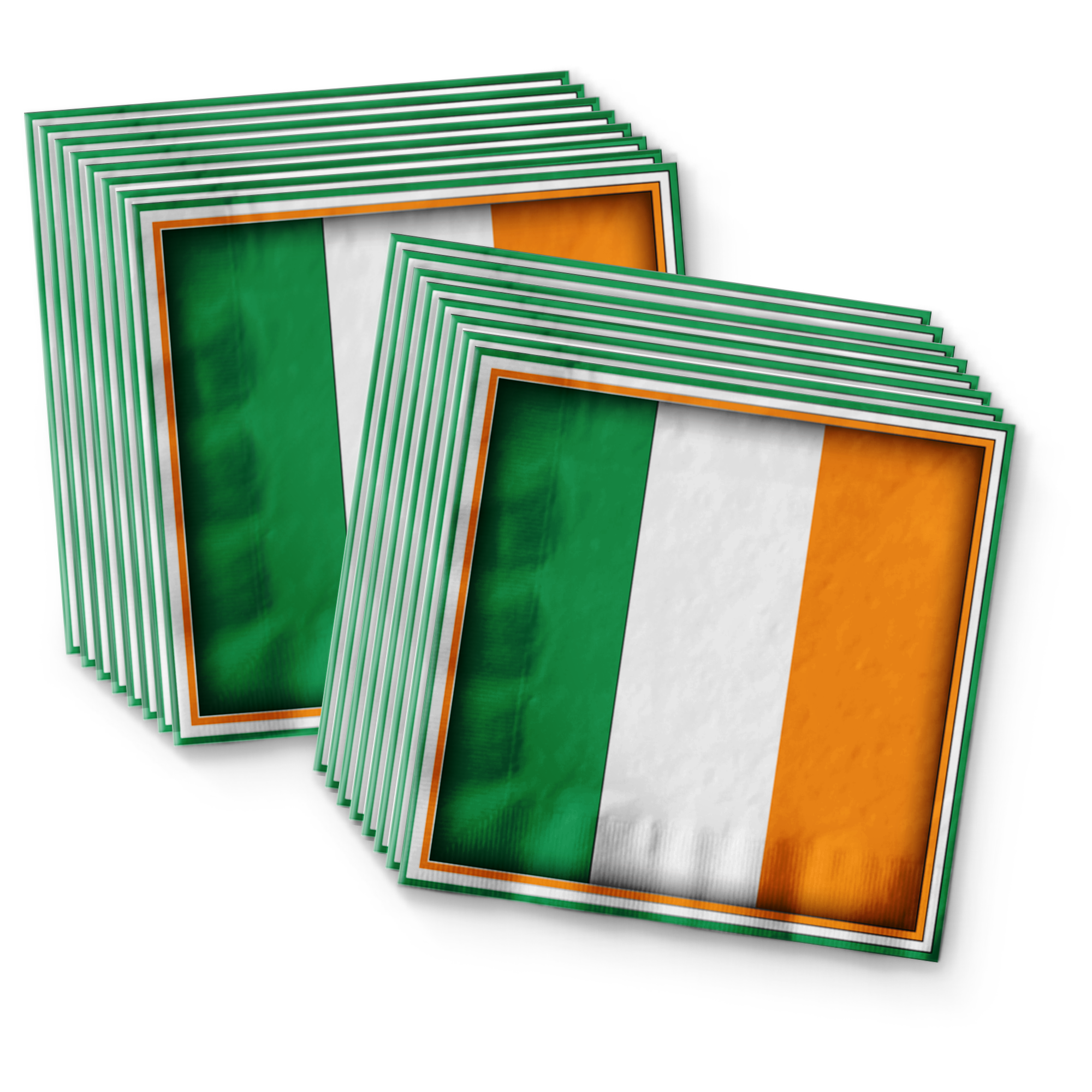 Irish Flag Birthday Party Tableware Kit For 16 Guests