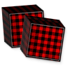 Buffalo Plaid Birthday Party Tableware Kit For 16 Guests