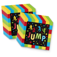 Jump! Birthday Party Tableware Kit For 16 Guests - BirthdayGalore.com