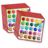 Little Artist Birthday Party Tableware Kit For 16 Guests - BirthdayGalore.com
