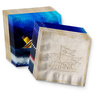 Titanic Birthday Party Tableware Kit For 16 Guests