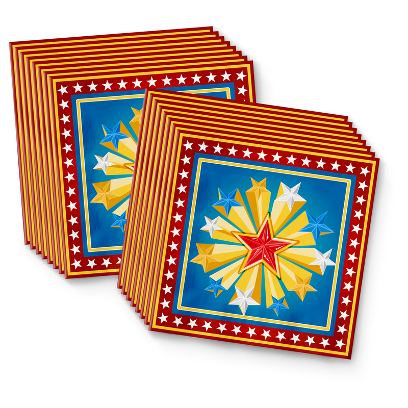 Mighty Women Super Hero Birthday Party Tableware Kit For 16 Guests - BirthdayGalore.com