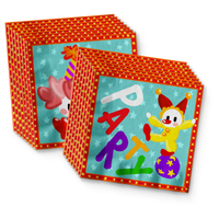 Clown Birthday Party Tableware Kit For 16 Guests