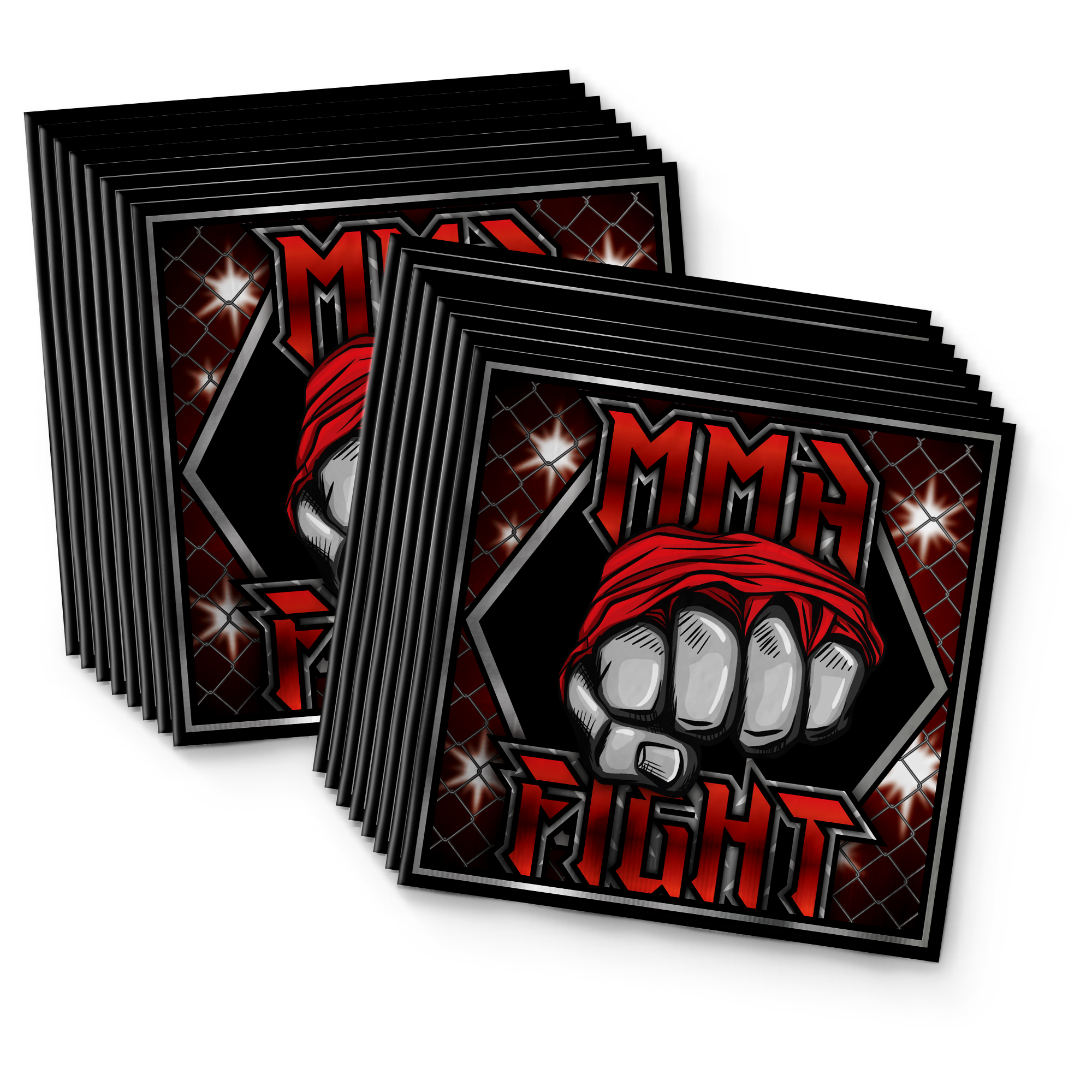 MMA Birthday Party Tableware Kit For 16 Guests