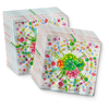 Floral Llama Birthday Party Tableware Kit For 16 Guests