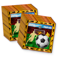 Soccer Birthday Party Tableware Kit For 16 Guests