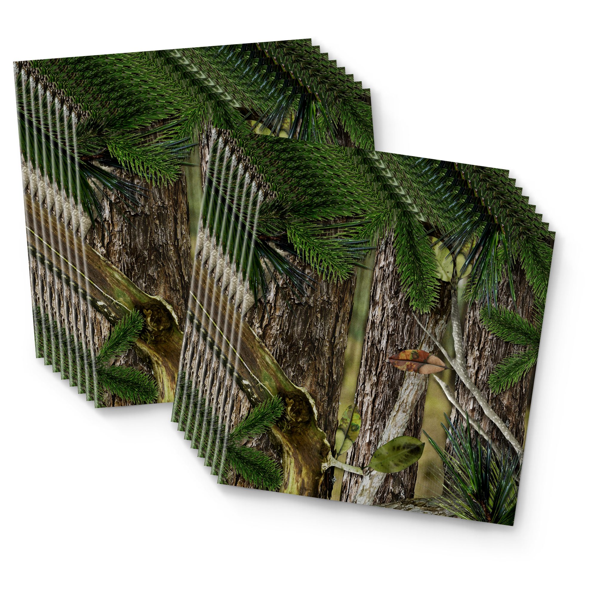 Hunter Camo Birthday Party Tableware Kit For 16 Guests - BirthdayGalore.com