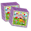 Circus Carnival Birthday Party Tableware Kit For 16 Guests - BirthdayGalore.com