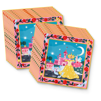 Princess Fairytale Birthday Party Tableware Kit For 16 Guests - BirthdayGalore.com