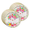 Kitten Kitty Cat Floral Birthday Party Tableware Kit For 16 Guests