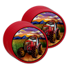 Red Tractor Birthday Party Tableware Kit For 16 Guests