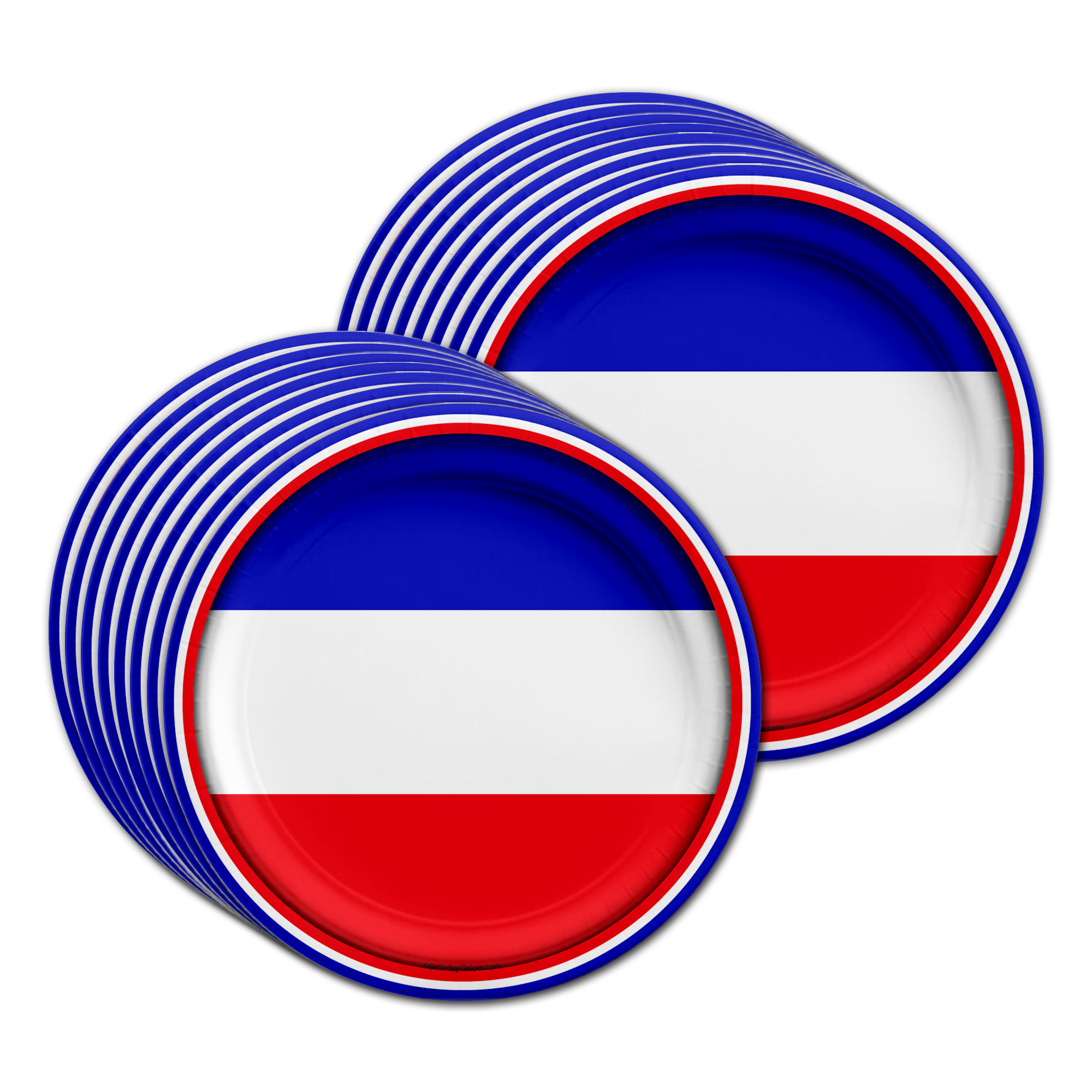 Russian Flag Birthday Party Tableware Kit For 16 Guests