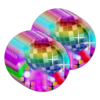 Disco Ball Birthday Party Tableware Kit For 16 Guests - BirthdayGalore.com