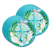 Birthday Galore Baptism Boy Party Tableware Kit For 16 Guests