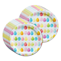 Easter eggs Birthday Party Tableware Kit For 16 Guests