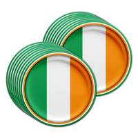 Irish Flag Birthday Party Tableware Kit For 16 Guests