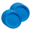 Solid Blue Birthday Party Tableware Kit For 16 Guests