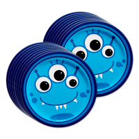 Mighty Monster Birthday Party Tableware Kit For 16 Guests - BirthdayGalore.com