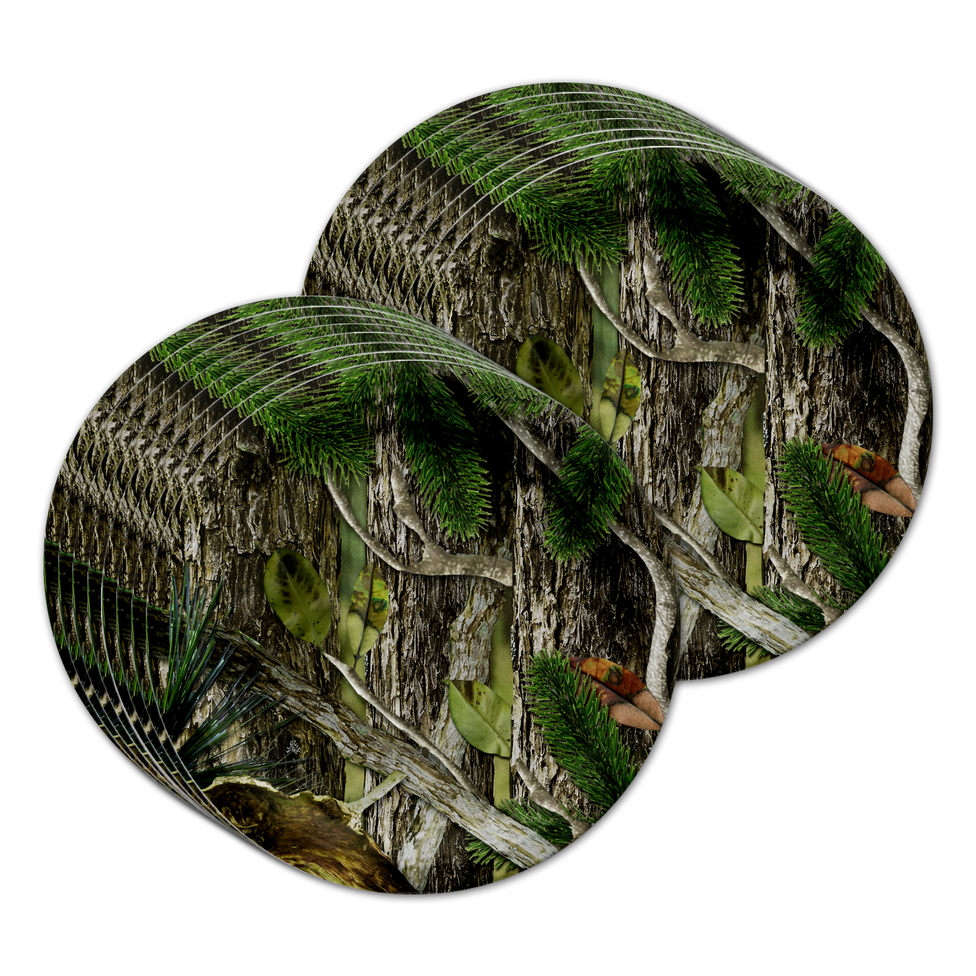 Hunter Camo Birthday Party Tableware Kit For 16 Guests - BirthdayGalore.com