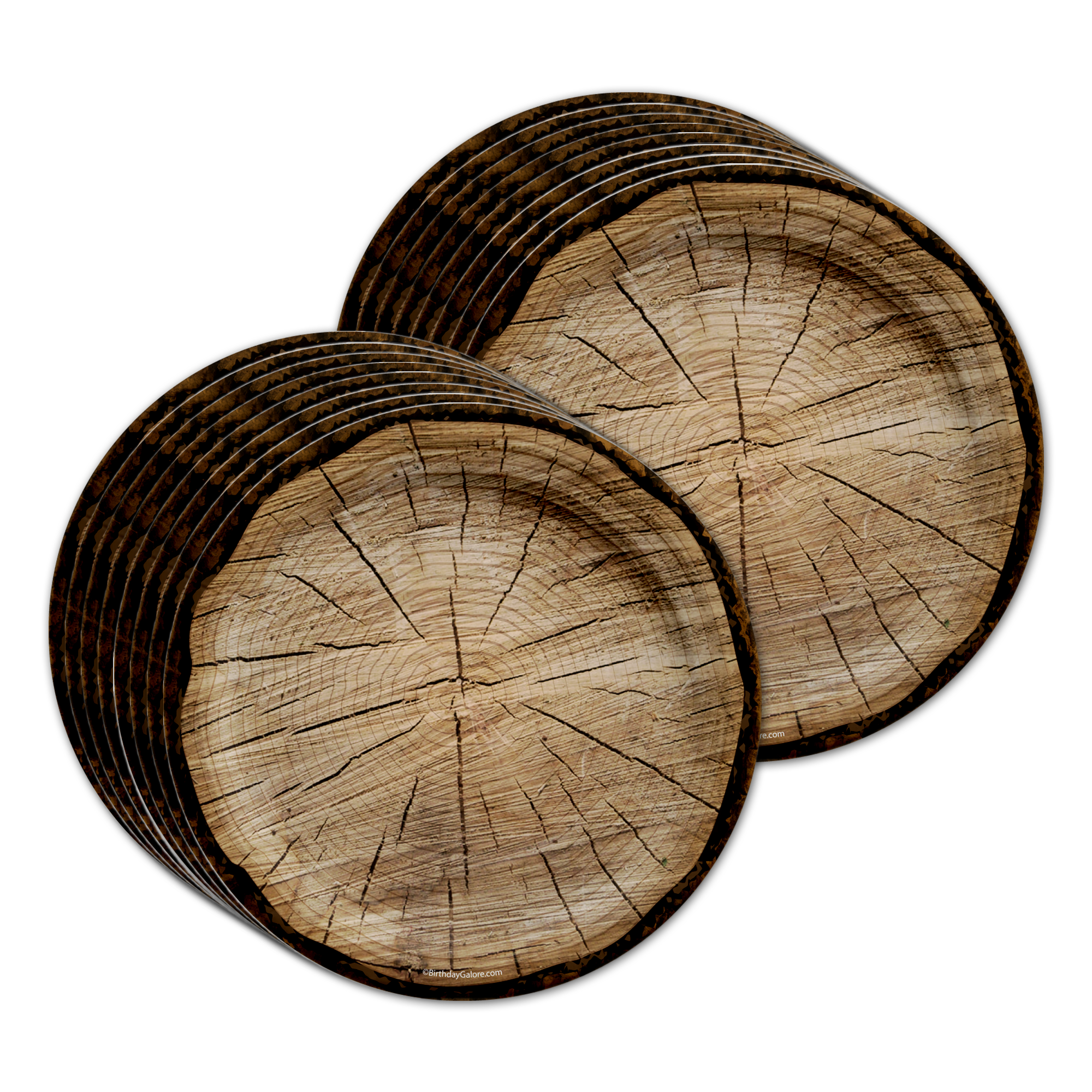 Tree Lumberjack Birthday Party Tableware Kit For 16 Guests