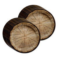 Tree Lumberjack Birthday Party Tableware Kit For 16 Guests