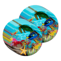Ocean Sea Life Birthday Party Tableware Kit For 16 Guests - BirthdayGalore.com