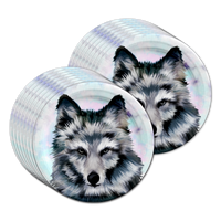 Wolf Birthday Party Tableware Kit For 16 Guests