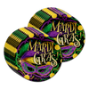 Mardi Gras Birthday Party Tableware Kit For 16 Guests