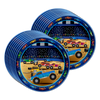 Monster Truck Birthday Party Tableware Kit For 16 Guests - BirthdayGalore.com