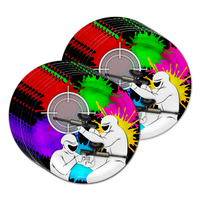 Paintball Birthday Party Tableware Kit For 16 Guests