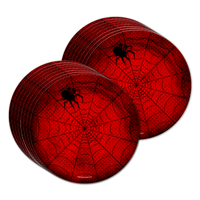 Spiderweb Birthday Party Tableware Kit For 16 Guests